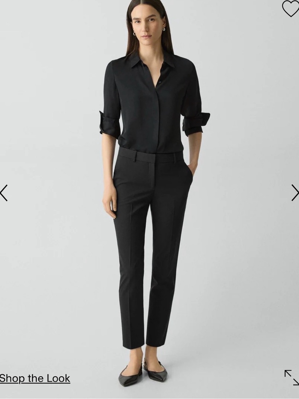 Theory Treeca Tailored Ankle Pants — Size 6